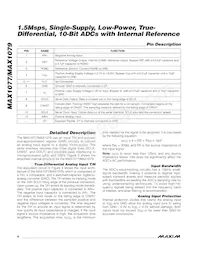 MAX1079CTC+T Datasheet Pagina 8