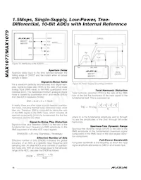 MAX1079CTC+T Datasheet Page 16