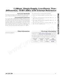 MAX1079CTC+T Datasheet Page 17
