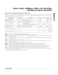 MAX107ECS+T Datasheet Page 5