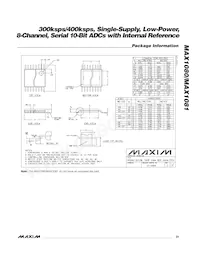 MAX1080BCUP+數據表 頁面 23