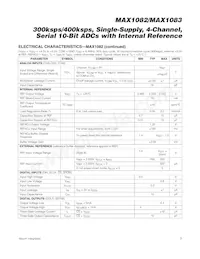 MAX1082ACUE+T Datasheet Page 3