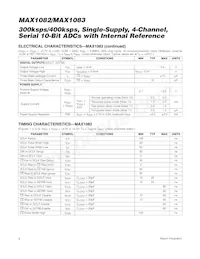 MAX1082ACUE+T Datasheet Page 6