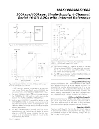 MAX1082ACUE+T Datasheet Page 19