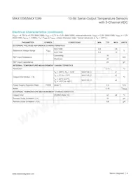 MAX1099CEAE+ Datasheet Page 4