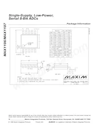 MAX1107EUB+T Datasheet Page 16