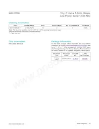 MAX11108AVB+T Datasheet Pagina 15