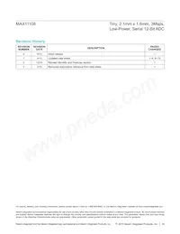 MAX11108AVB+T Datasheet Pagina 16