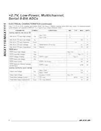 MAX1110EAP+TG52 Datasheet Page 4