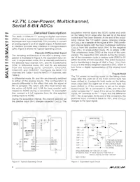 MAX1110EAP+TG52 Datenblatt Seite 8