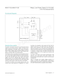 MAX11128ATI+TG3U Datasheet Page 17