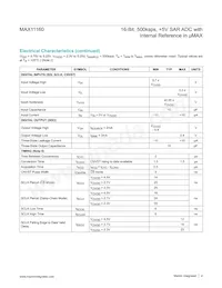 MAX11160ETB+T Datasheet Page 4