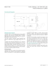 MAX11160ETB+T Datasheet Page 12