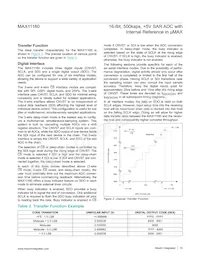 MAX11160ETB+T Datasheet Page 15