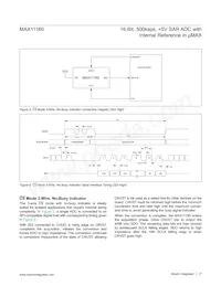 MAX11160ETB+T Datasheet Pagina 17