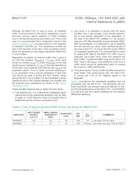 MAX11161EUB+T Datasheet Pagina 14