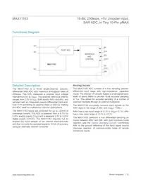 MAX11163ETB+T Datasheet Page 12