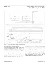 MAX11163ETB+T Datasheet Page 19
