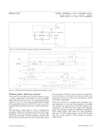 MAX11163ETB+T Datasheet Page 20
