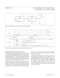 MAX11163ETB+T Datasheet Page 21