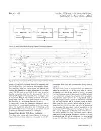 MAX11163ETB+T Datasheet Page 22