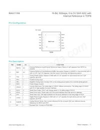 MAX11164ETC+T Datasheet Pagina 11