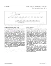 MAX11164ETC+T Datasheet Page 17
