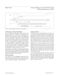 MAX11164ETC+T Datasheet Pagina 17