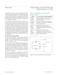 MAX11164ETC+T Datasheet Page 18