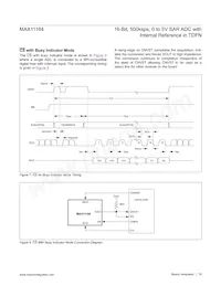 MAX11164ETC+T Datasheet Page 19