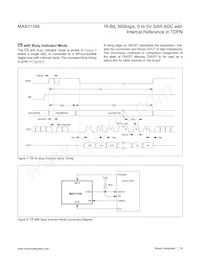 MAX11164ETC+T Datasheet Pagina 19