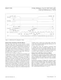 MAX11164ETC+T Datasheet Page 22