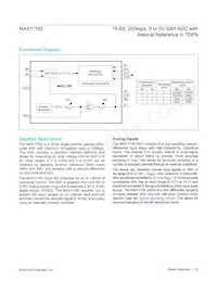 MAX11165ETC+T Datasheet Page 12