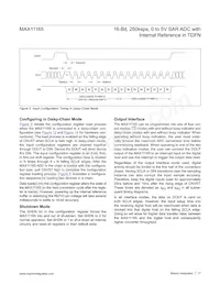 MAX11165ETC+T Datasheet Page 17