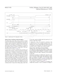 MAX11165ETC+T數據表 頁面 22