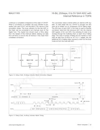 MAX11165ETC+T數據表 頁面 23