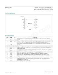 MAX11167ETC+T Datasheet Pagina 11