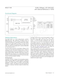 MAX11167ETC+T Datasheet Page 12