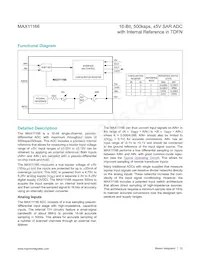 MAX11167ETC+T Datasheet Pagina 12