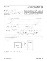 MAX11167ETC+T 데이터 시트 페이지 19