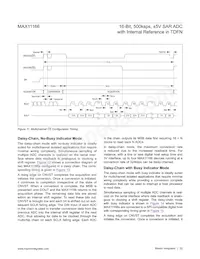MAX11167ETC+T數據表 頁面 22