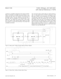 MAX11167ETC+T數據表 頁面 23