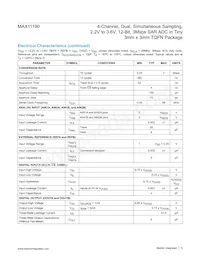 MAX11190ATE+T Datasheet Page 5