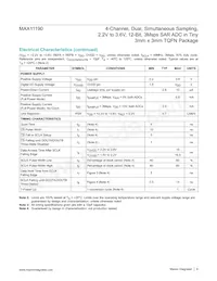 MAX11190ATE+T Datasheet Page 6