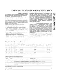 MAX111AEWE+ Datasheet Page 17