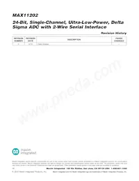 MAX11202BEUB+T Datasheet Page 14