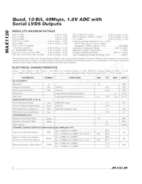 MAX1126EGK+TD Datasheet Page 2