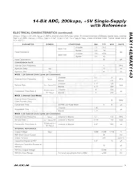 MAX1142BCAP+T Datasheet Page 3