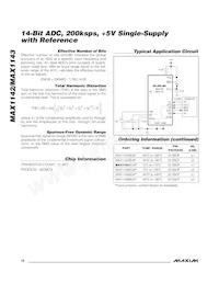 MAX1142BCAP+T Datasheet Page 18