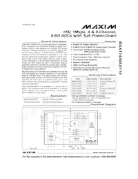 MAX114EAG+T Datasheet Cover
